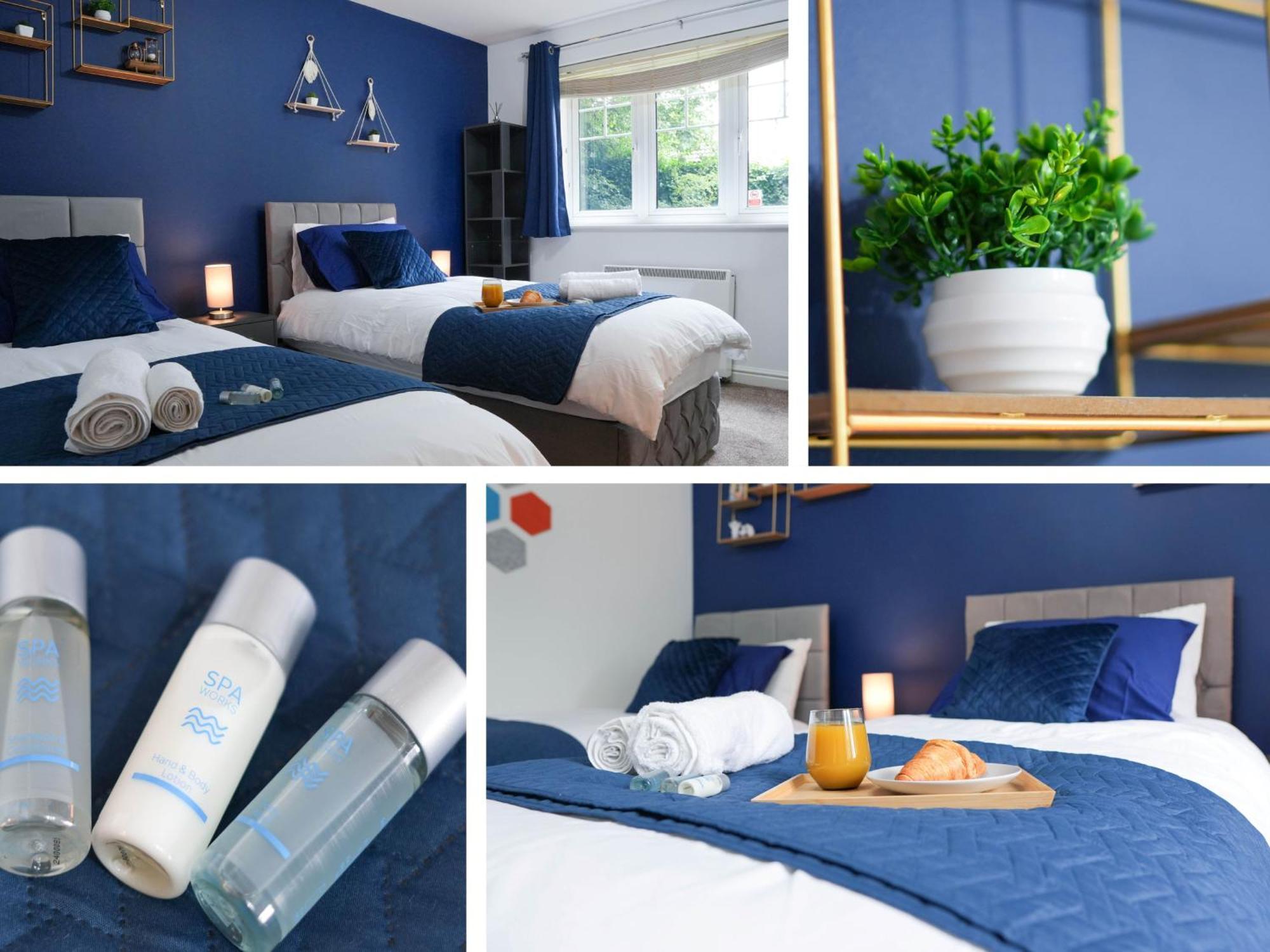 Whole 2-Bed Apartment - Contractors, Professionals, Ulez Free, Free Parking, B'Ham City 10Mins 伯明翰 外观 照片