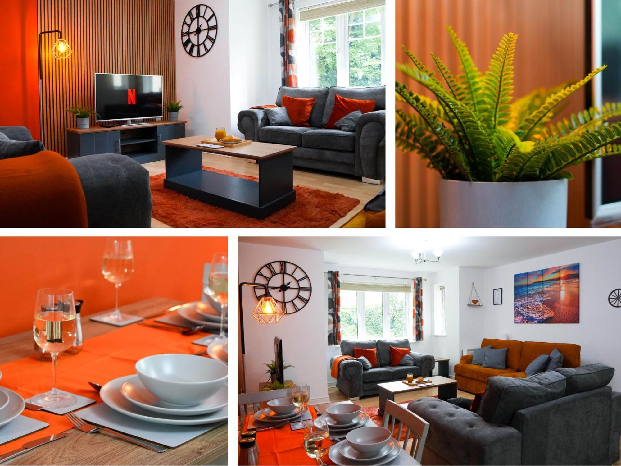 Whole 2-Bed Apartment - Contractors, Professionals, Ulez Free, Free Parking, B'Ham City 10Mins 伯明翰 外观 照片